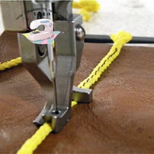 Industrial sewing machine synchronous vehicle presser foot flange presser foot thick material, straight seam presser 2024 - buy cheap