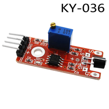 1 pcs módulo sensor de Metal toque KY-036 Corpo Humano Sensor De Toque 100% 2024 - compre barato