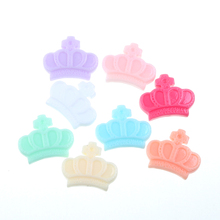 30Pcs Mixed Resin Crown Decoration Crafts Flatback Cabochon Scrapbooking Fit Phone Embellishments Accessories 2024 - buy cheap