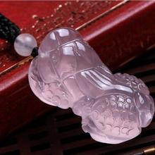 Розовое ожерелье ручной работы Fengshui, ожерелье pixiu для женщин, ожерелье из бусин Piyao, хорошее качество, ожерелье pixiu Lucky Fengshui Animal 2024 - купить недорого