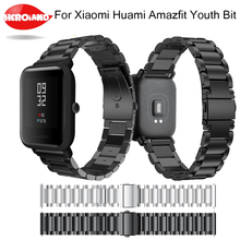 Correa de Metal de repuesto para Xiaomi Huami Amazfit Bip, BIT PACE Lite, Youth band, pulsera de reloj para samsung S2 2024 - compra barato