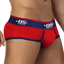 Brand Sexy Mens Underwear briefs Cuecas Sexy Patchwork Gay Underwear calzoncillos hombre slips Male Panties 2024 - buy cheap