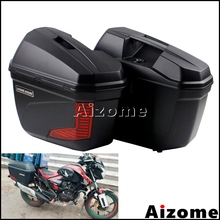 Alforja lateral Universal para motocicleta, alforja de 23 litros para Honda, Yamaha, Yamaha, Suzuki, BMW, equipaje personalizado 2024 - compra barato