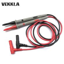 1 Pair 20A  Needle Tip Probe Test Leads Pin Hot Universal Multimeter Test Lead Probe Multimeter Lead Probe Wire Test Accessories 2024 - buy cheap