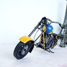 Hot sale Fashion vintage motorcycle model Pub/Home decoration wedding gift wrought iron Craft Metal craft 2024 - buy cheap