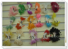 Estambre de flores de 22 pulgadas de colores, accesorios de flores DIY, calcetín artesanal de flores, 1800 unids/lote 2024 - compra barato