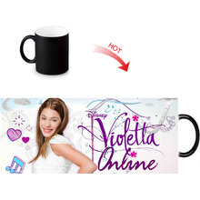 Gift Box Packed violetta  Mugs DIY Custom Mug Heat Color Transforming Tea Cofee Milk Water Cup 350ml 2024 - buy cheap