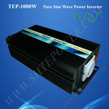 Power inverter 1000W, 12V solar panels dc to ac pure sine converter, 220V inverter 1000W 2024 - buy cheap