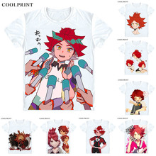 Coolprint Nagumo Haruya T Shirt Inazuma Eleven Prominence Captain Men Casual TShirt Premium T-Shirt Printed Short Sleeve Shirts 2024 - buy cheap