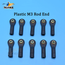 10 pcs / lot  M3 Plastic Rod End  Ball Head Buckle / The Rod Head / Connecting Rod Head with Pedestal Ball 2024 - buy cheap