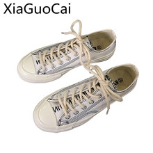 New Summer Breathable Women Casual Shoes Fashion Male Sneakers Solid Sewing Adult Unisex Flat Canvas Shoes 2024 - buy cheap