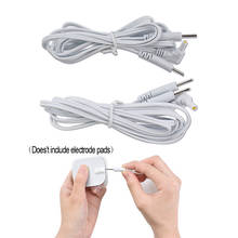 2Pcs 1.5m Plug 2.5mm 2-way Electrode Connector Wires Lines fit for Therapy Massager Nerve Muscle Stimulator EMS/Tens Acupuncture 2024 - buy cheap
