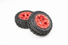 1/5 scale gas rc Baja 5T tyre part rear knobby wheel set with nylon hub 2024 - buy cheap