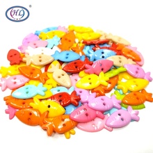 HL 50/100pcs  25x12mm Mixed Colors Radish 2 Holes Plastic Buttons Children's Doll Sewing Crafts Accessories DIY Scrapbooking 2024 - buy cheap