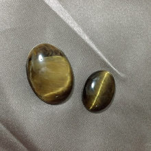 1pc 13x18/18x25mm No Hole Beads Oval Yellow Tiger Eye Stone Cabochon Jewelry Accessories Cabochon DIY Making for Rings Pendants 2024 - buy cheap