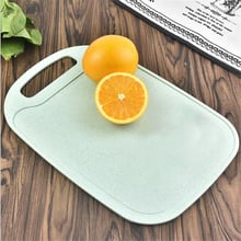 Kitchen Accessories Non-slip Frosted Kitchen Cutting Board Wheat Straw Chopping Board Vegetable Meat Tools Household Meat Tools 2024 - buy cheap