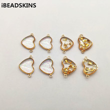 New arrival! 20x13mm 50pcs heart-shape Connectors for Hand made Earring parts,Jewelry Accessories,Findings&Components 2024 - buy cheap