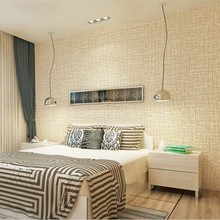 Papel de parede beibehand, amarelo, rosa, marrom, 3d, sala de estar, quarto, sofá, plano de fundo, cor sólida, papel de parede 2024 - compre barato