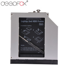 DeepFox SATA 2nd HDD Caddy 12.7mm 3.0 2.5 "2 tb SSD Hard Drive Recinto Caso Para Notebook HP 8460 w com Painel 2024 - compre barato