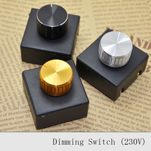 3A Hotel Knob Dimmer Switch Bedside Lamp Dimming Switch Panel Potentiometer Dimmer Switch Control Panel 3pcs free shipping 2024 - buy cheap