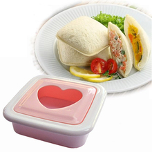 В форме сердца в форме сердца форма сэндвич ломтики хлеба производитель прессформы прессформы DIY инструмента 2024 - купить недорого