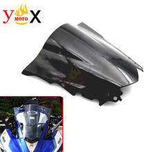 Black ABS Windshield WindScreen Front Ariflow Guard Deflector Glass for Yamaha YZF-R25 R25 YZF-R3 R3 2015 2016 15 16 2024 - buy cheap