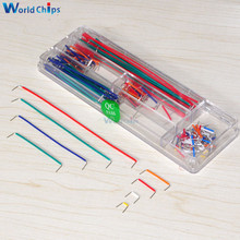 140Pcs/Lot U Shape Shield Solderless Breadboard Jumper Cable Wires Kit for Arduino Best Quality 2024 - buy cheap