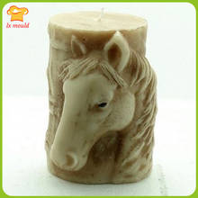 Elephant Cylindrical Candle Pattern Dolphin Tool Bears Soap Mold Horse Shape Cake Dress Diy Candle Handmade Mold 2024 - buy cheap