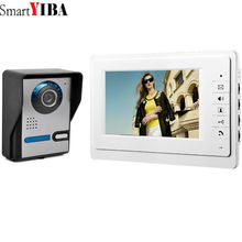 Проводной видеодомофон SmartYIBA с 7-дюймовым монитором и наружной камерой 1000TVL 2024 - купить недорого