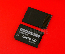 5 шт./лот Micro SD TF для карт памяти Pro Duo MS совместимый с PSP 1000 2000 3000 psp1000 2000 3000 слот для карт адаптер конвертер 2024 - купить недорого
