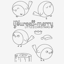 Cute Birds Transparent Clear Silicone Stamp/Seal for DIY scrapbooking/photo album Decorative clear stamp sheets HEM79 2024 - buy cheap