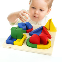 Quebra-cabeças de madeira para crianças, brinquedo educativo montessori 2024 - compre barato