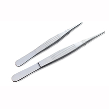Stainless Steel Straight/Elbow Medical Tweezers First Aid Kit Accessories Surgery Tweezers Outdoor Survial Tool 2024 - buy cheap