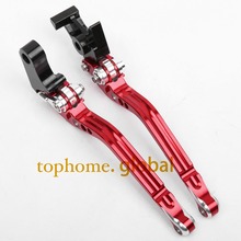 CNC Motorcycles Brake Clutch Levers Regular size Mixed Red&Silver Color For Honda CB1300 /ABS 2003-2004 2005 2006 2007-2010 2024 - buy cheap