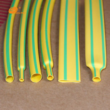 5M/Lot Yellow & Green 2MM - 16MM Assortment Ratio 2:1 Polyolefin Heat Shrink tube shrinkable tube shrink tubing cable sleeve 2024 - buy cheap