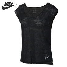 Новое поступление оригинальных женских футболок NIKE AS W BRTHE TOP SS COOL спортивная одежда с коротким рукавом 2024 - купить недорого