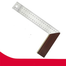 L-type woodworking angle ruler 250mm right    measuring tool    90 degree 2024 - buy cheap