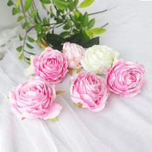 10pcs/lot High quality Artificial Silk Rose flower Head Home Party Decorative Flower Wedding Arch Backdrop Decoration 2024 - buy cheap