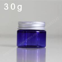 500pcs 30 G Blue Plastic Cream Jar, Plastic Jar For  Cream, Leakproof Bottle Wholesale,Can be 50G Blue Cream Jar Wholesale 2024 - buy cheap