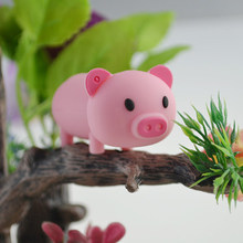 Bonito dos desenhos animados Pink Pig Usb Flash Drive PenDrive 4 GB/8 GB/16 GB/32 GB/ 64 GB U-Disk Memory Stick Animais Real Capacidade Shpping Livre 2024 - compre barato