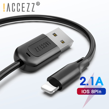 !ACCEZZ TPE USB Charging Cable For Apple iPhone X XS MAX XR 8 7 6 6S Plus Lighting Charge Data Cables For ipad Charger Cord Line 2024 - buy cheap