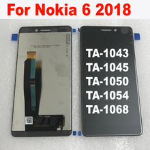 LTPro 6.1 "Para Nokia 6 2018 6.1 LCD Screen Display Digitador Touch TA-1043 TA-TA 1045 -1050 TA-TA 1054-1068 Assembléia Substituição 2024 - compre barato