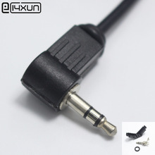 Conector macho 1/8 para auriculares, Conector de soldadura tipo enchufes angulares rectos, 3,5 ", 3,5mm, 3 polos, Audio, vídeo, TRRS, 1 Uds. 2024 - compra barato