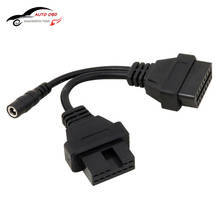 OBD Cable For Mitsubishi 12 Pin To 16 Pin Male Pins To Female OBD2 OBD II OBD 2 Extension Connector Cable Diagnostic Tool 2024 - buy cheap
