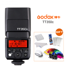 GODOX-Mini Flash combinado TT350C, 2,4G, TTL, GN36, para Canon 5D, Mark III/IV, 80D, 70D, 7D, 6D, 6D, 760D, 750D, 700D, 60D, 6D, 6D, 5DIV 2024 - compra barato