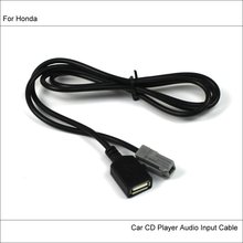 Original Plugs To USB Adapter Conector For Honda Crider/Crosstour/Accord/Civic/City/Odyssey Car Audio Media Cable Data Wire 2024 - buy cheap