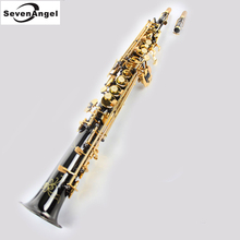 Soprano Saxophone Bb Wind Instrument Sax Western Instruments Black saxofone saxofon Soprano Musical Instruments black saxofon 2024 - buy cheap