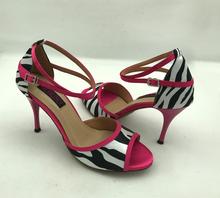 New Fashion professional latin dance shoes for woman ballroom  salsa dancing shoes tango shoes party & wedding shoes 6237ZRO 2024 - buy cheap