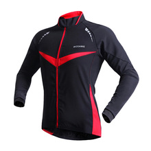 WOSAWE Black Winter Thermal Fleece Windproof waterproof Long Sleeve Cycling Jersey bike Clothing Wear Reflective cycling jacket 2024 - buy cheap