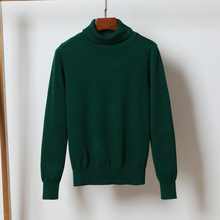 Casual Turtleneck Green Sweater for Women Red Pullovers Female Winter Jumper Knit Lady's Sweater Turtleneck Pull Femme Knit Tops 2024 - buy cheap